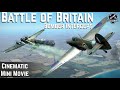 Battle of Britain Bomber Intercept! RAF Hurricanes attack He-111s - Historic WWII Mini-Movie
