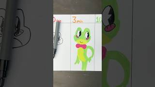 Drawing Ribbit in 3 min #theamazingdigitalcircus #ribbit #jax #ponmi #drawing #shorts