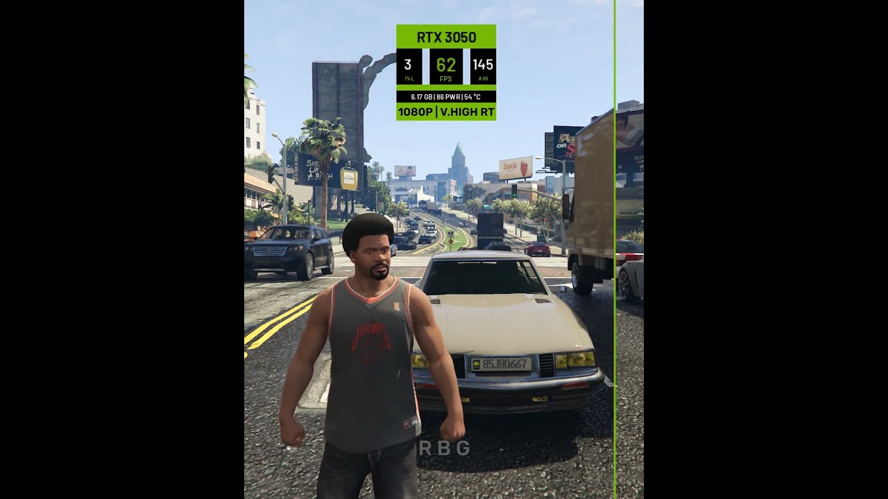 GTA 5 Enhanced on RTX 3050 | Graphics Comparison 