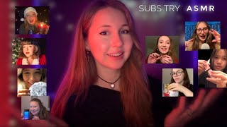 MY SUBSCRIBERS TRY ASMR (Holiday Edition)🎅🏻🎄✨
