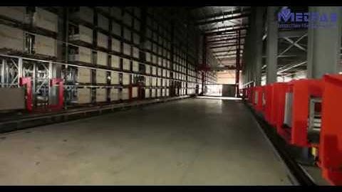 Automated Storage Retrieval System AS/RS For Long bars