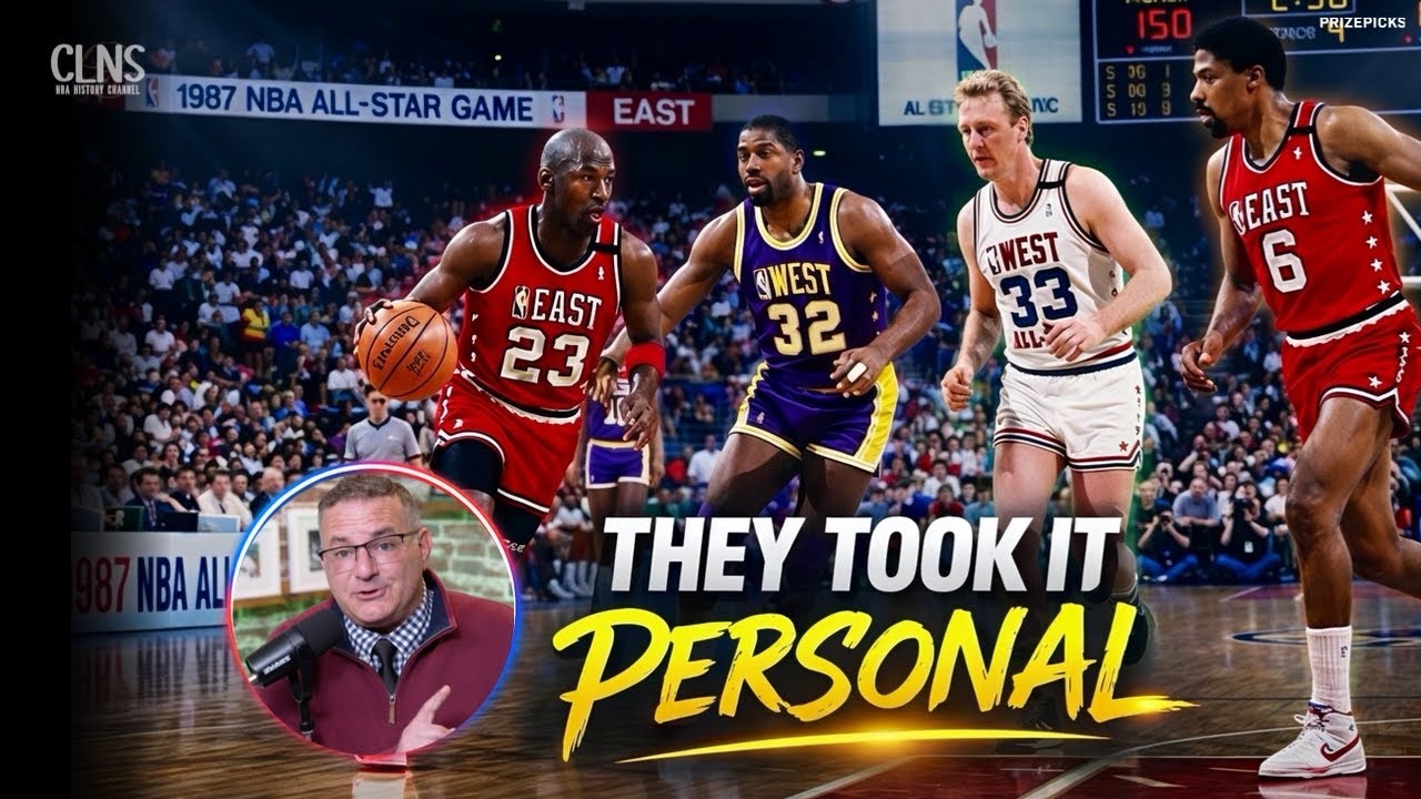 Бёрд, Мэджик, Джордан и Блэкман? 🤔 Самый напряжённый Матч всех звёзд в истории, 1987 год.