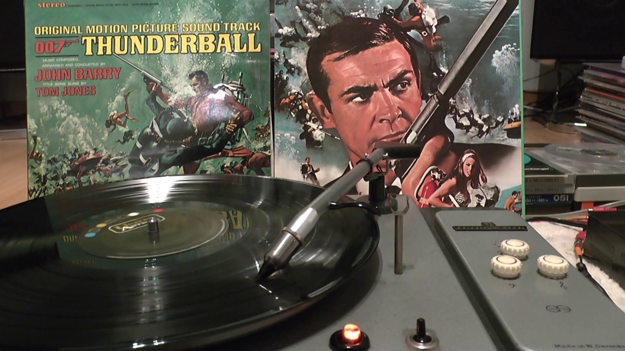 VINYL HQ, JOHN BARRY, JAMES BOND, Thunderball, Bond below disco