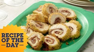 Recipe of the Day: Tyler's Foolproof Chicken Cordon Bleu | Tyler's Ultimate | Food Network