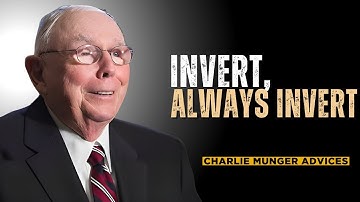 Charlie Munger: Invert, always invert (Legendary Speech)