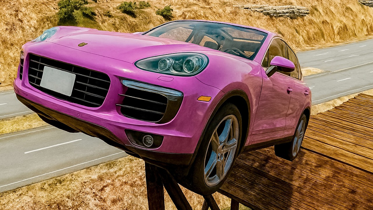 High Speed Jumps #4 - BeamNG.drive