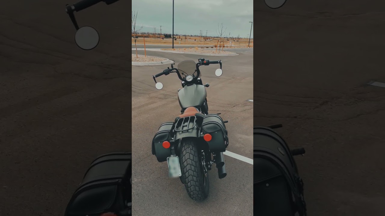 Viking Bags Spiritblade 25L bags installed and ready to roll on the 