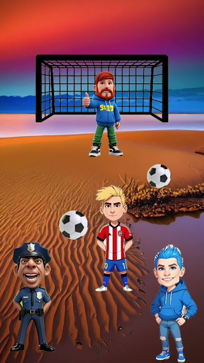 MrBeast Penalty Shootout Challenge! ⚽🤑 (Ronaldo, Messi, IShowSpeed) 🥵☠️ #shorts