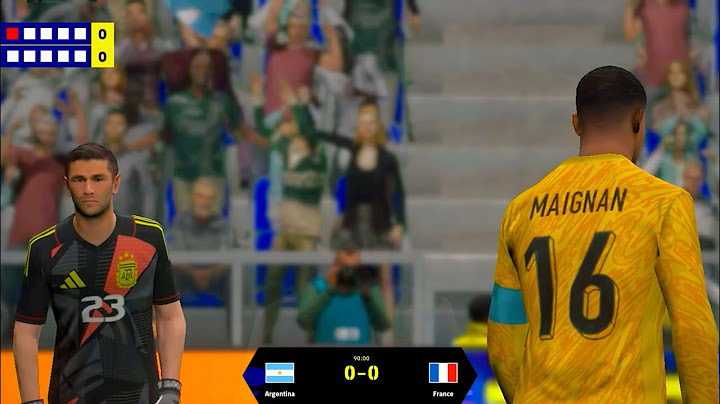 Penalty Shootout • #6 • ARGENTINA Vs FRANCE • International | EFOOTBALL PES