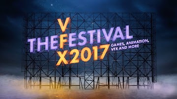 The VFX Festival 2017 Title Motion Graphics