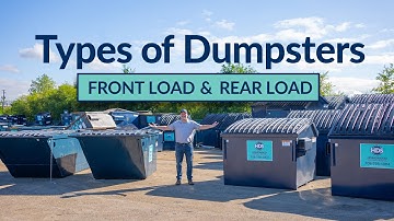 Types of Commercial Dumpsters