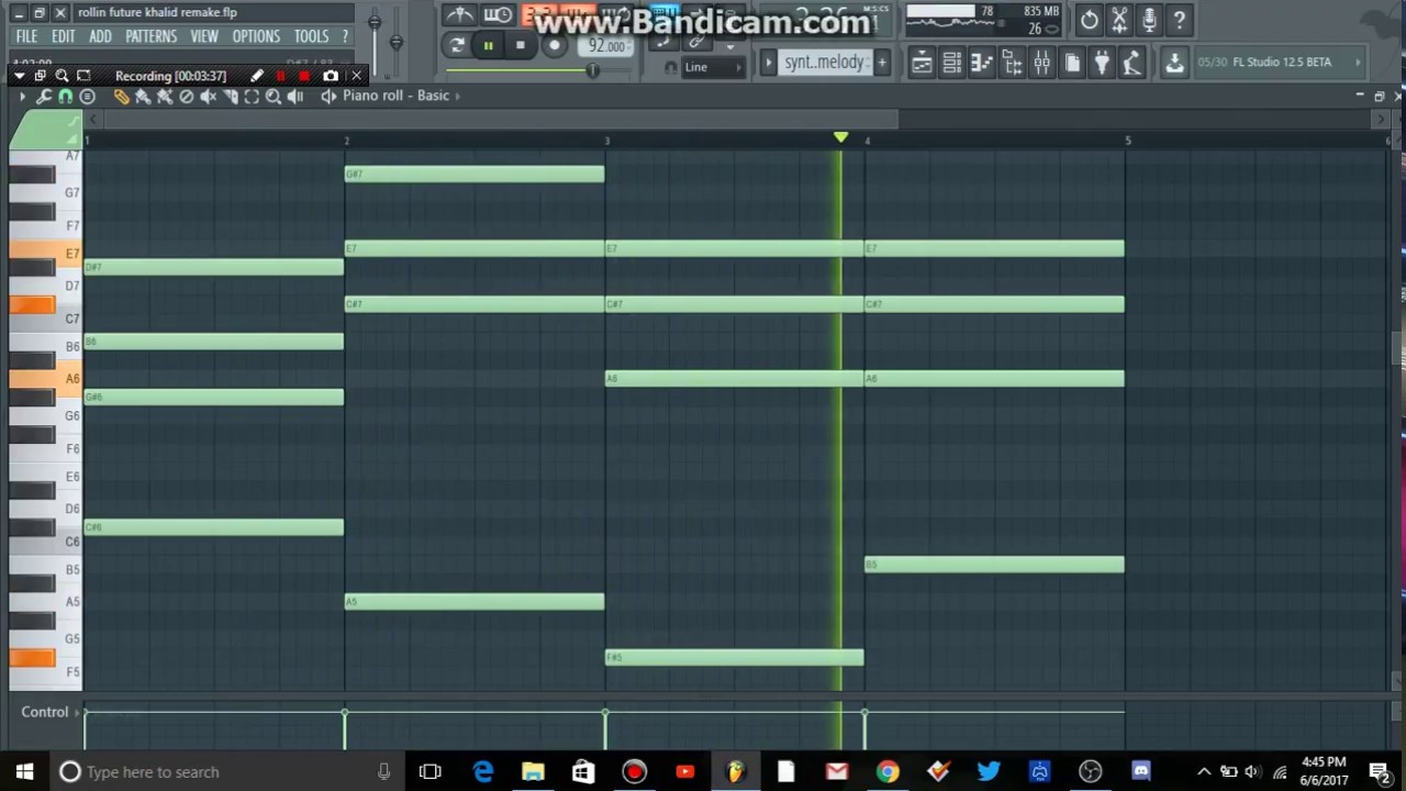 Rollin'- Calvin Harris ft. Future & Khalid FLP Remake FL Studio (FREE FLP DOWNLOAD)