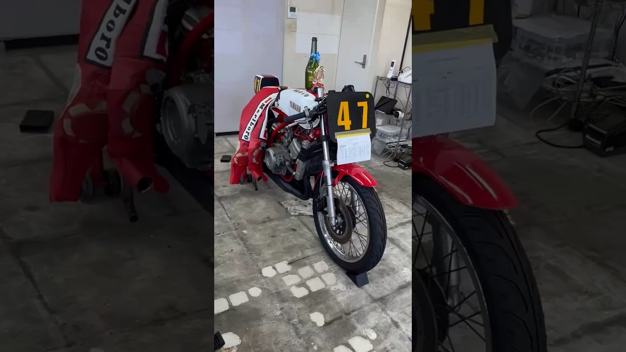 極限スペックのレーサーRZ250が3位入賞㊗️