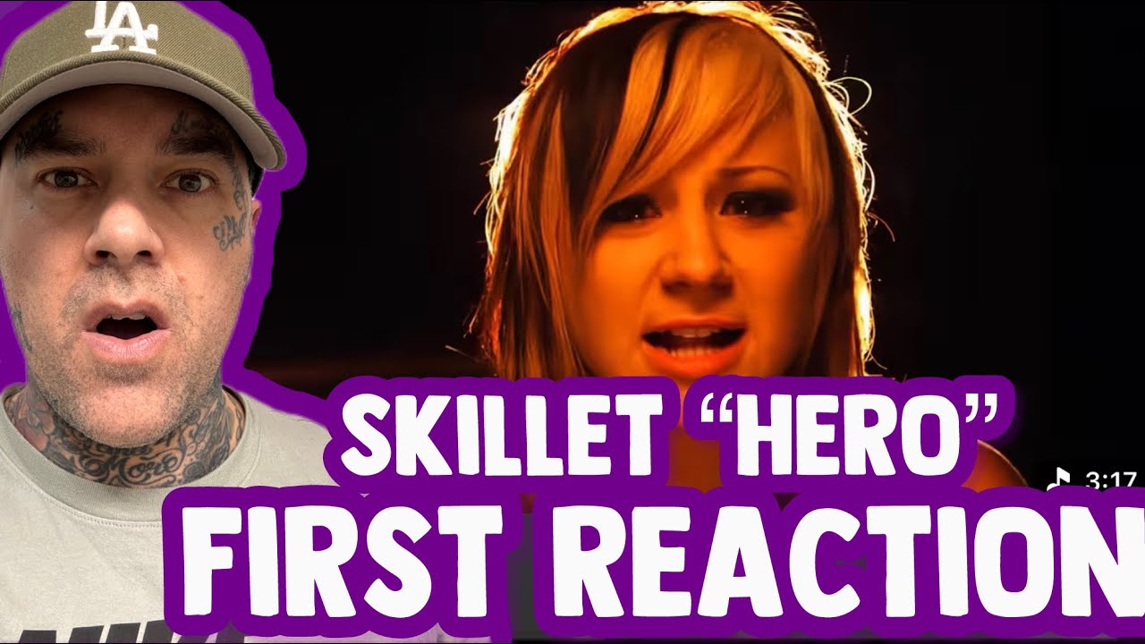 Rapper FIRST TIME REACTION to Skillet “Hero” (Official Video)