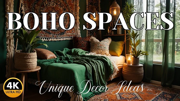 4K | 7 Unique Cozy Boho Decor Ideas & Pro Tips for a Chic Space thumbnail