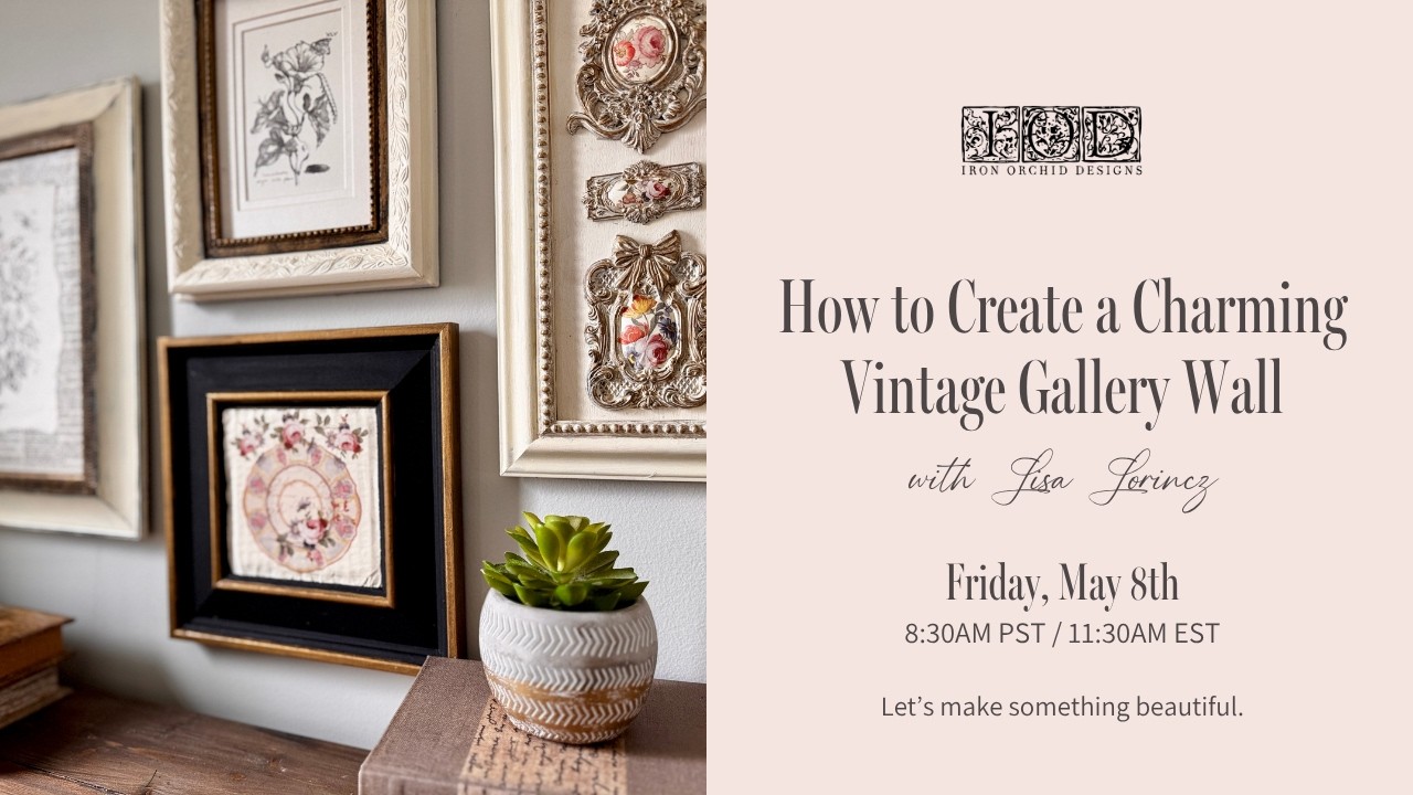 How to Create a Charming Vintage Gallery Wall - YouTube