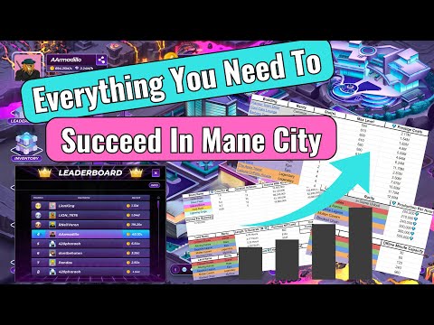 How To Succeed In Mane City! | Level Up Quickly, Improve Diamond Production U0026 More!