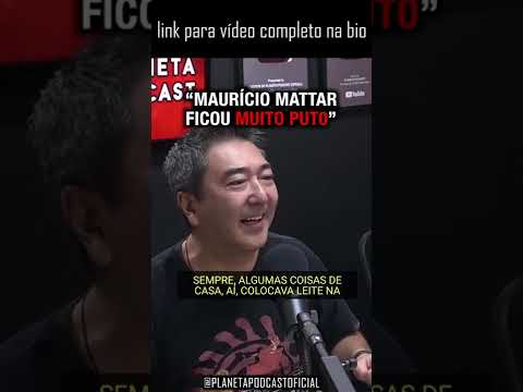 imagem do vídeo "ELE É METIDO A CANTOR" com Marcos Aguena e Antonio Celso Júnior | Planeta Podcast #shorts