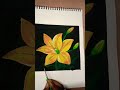 Flower panting in water CLR।।#art #shorts #short #watercolorpainting #indianart #panting #flowers