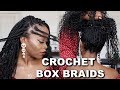 NO RUBBER BAND INDIVIDUAL/CORNROW CROCHET BOX BRAIDS ft. Divatress (Styles fro Box Braids)