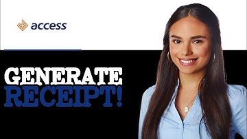 How To Generate Transaction Receipt On Access Bank App (2025)