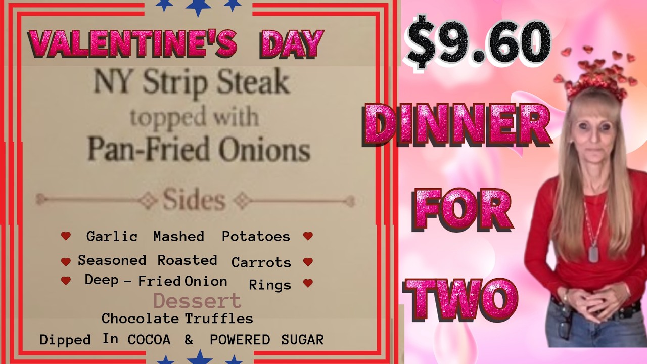 $9 60 VALENTINES DAY FOR TWO