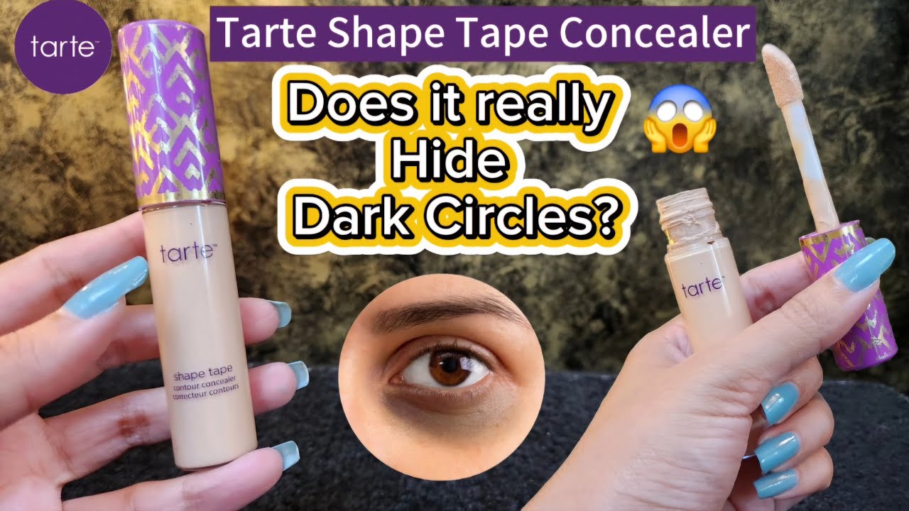 Tarte shape tape concealer review in urdu / hindi ️ Best full coverage ...