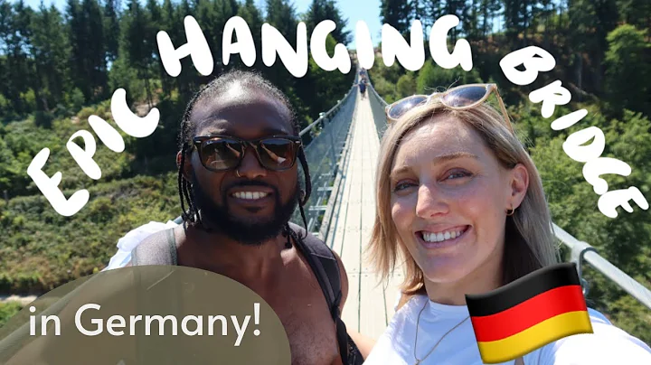 Epic Hanging Bridge in Germany! Geierlay Suspension Bridge - Aussie living in Germany Vlogs
