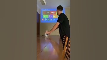 Portronics Beem 440 720P HD Smart LED Projector with Rotatable Design, 1800lm & Built-in Apps,