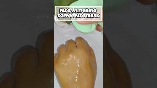 Face whitening coffee face mask✨ skincare glowingskin trending viewssubscribeviralglowuptips