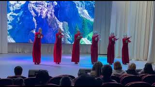 Танцевальный коллектив "Дженнет " туркменский танец "Билезик" КТК 2023г