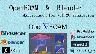 OpenFOAM ＆ Blender : Multiphase Flow Vol.20 Simulation