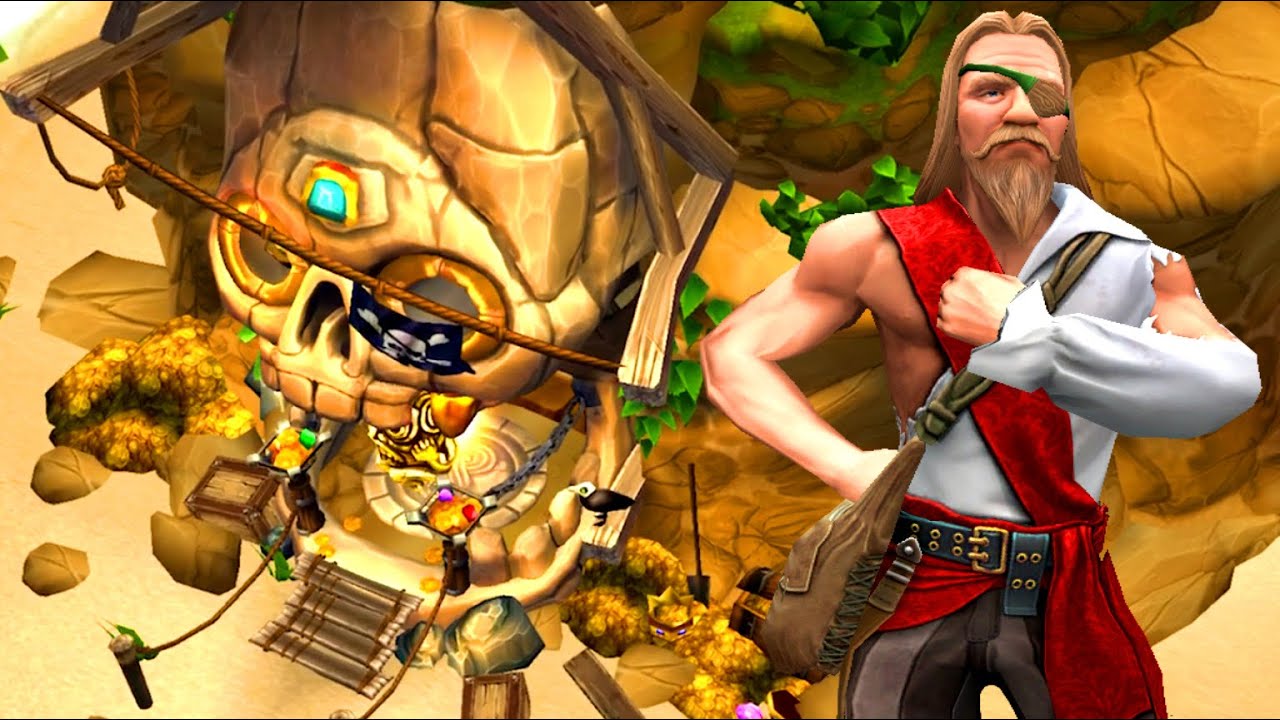 Temple Run 2 Pirate Cove Map! Francisco Montoya Castaway в Пиратской Бухте