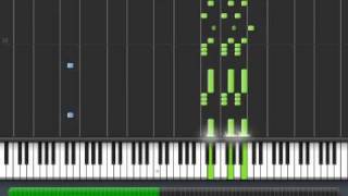 Video thumbnail of "[Synthesia] Takayuki Aihara - Bravely Folk Song (Piano)"