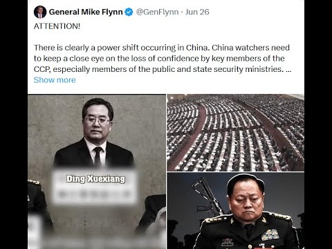 General Flynn Talks About The Power Shift in China, Important!