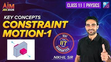 Constraint motion | NLM | Physics  | Class 11 | JEE 2025 | Nikhil Sir