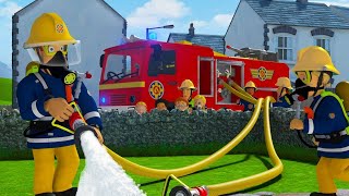 Пожарный Сэм на русском 🌟Наводнение травы 🚒Эпизоды Компиляция 🔥 мультфильм