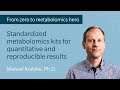 Standardized metabolomics kits for quantitative and reproducible results