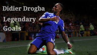 Дидье Дрогба | Легендарные голы в Челси | HD