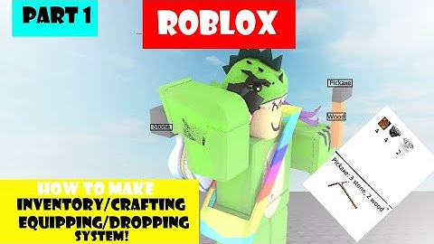How to make an Inventory System in Roblox part 1! (READ DESC)
