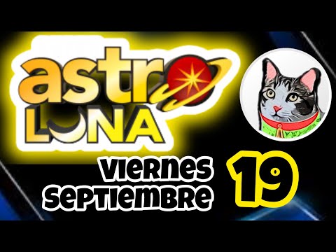 Resultado SUPER ASTRO LUNA Viernes 19 de Septiembre de 2025
