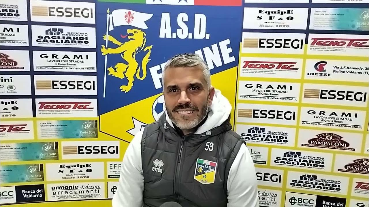 L'allenatore del Figline Stefano Tronconi - YouTube