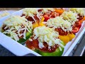 Meatloaf stuffed bell peppers are a game changer! | Dinner Recipes