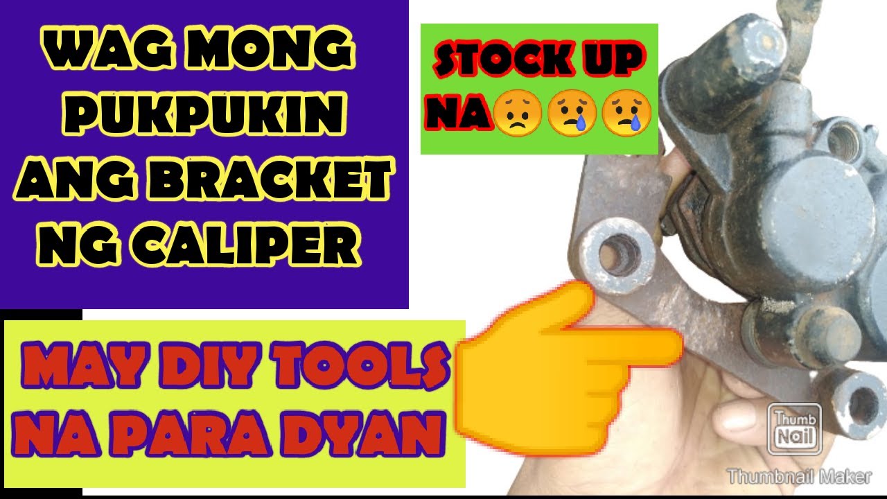 PAANO TANGGALIN ANG STOCK UP NA CALIPER BRACKET