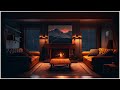 Cozy Ambience┇Snowstorm &amp; Blizzard Sounds┇Crackling Fireplace┇Howling Wind Sound Effect for Sleeping