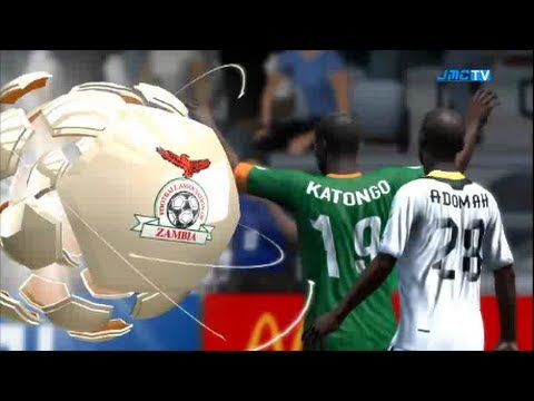 Zambia on FIFA 14 - Zambia vs Ghana; Zambia vs Gambia - YouTube