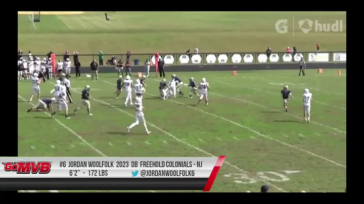 SEASON HIGHLIGHTS JORDAN WOOLFOLK '23 DB