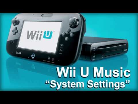 Wii U System Music - System Settings
