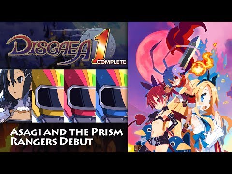 Disgaea 1 Complete - Asagi and the Prism Rangers Debut (PS4, Nintendo Switch)