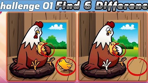 Spot it game Find the Differences in picture 🖼️ | Find The Difference Game | UPPER GAMING